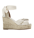 CLOUDFEEL HAMPTON SANDALE IVORY LTR/NAT CNVS