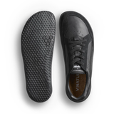 Gobi II Sneaker Premium Leather Mens Triple Obsidian