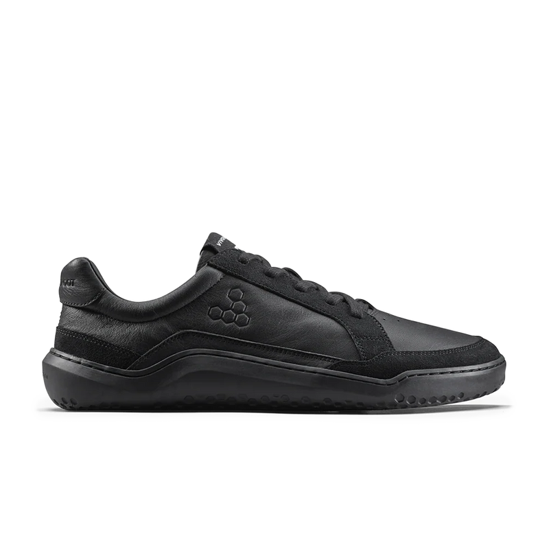 Gobi II Sneaker Premium Leather Mens Triple Obsidian