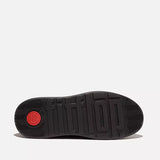 F-MODE LEATHER FLATFORM CHELSEA BOOTS