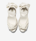 CLOUDFEEL HAMPTON SANDAL IVORY LTR/NAT CNVS