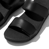 LULU ADJUSTABLE LEATHER SLIDES