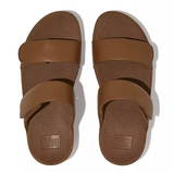 LULU ADJUSTABLE LEATHER SLIDES