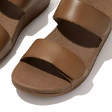 LULU ADJUSTABLE LEATHER SLIDES