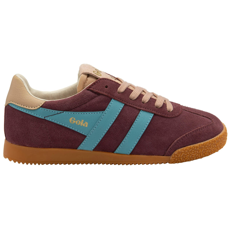 GOLA Womens Elan Trainer Windsor- WINE/OCEAN/CAMEO